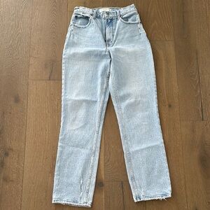 Abercrombie & Fitch Blue Straight Leg Jeans